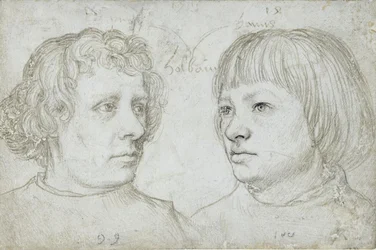 Ambrosius und Hans, die Söhne des Künstlers